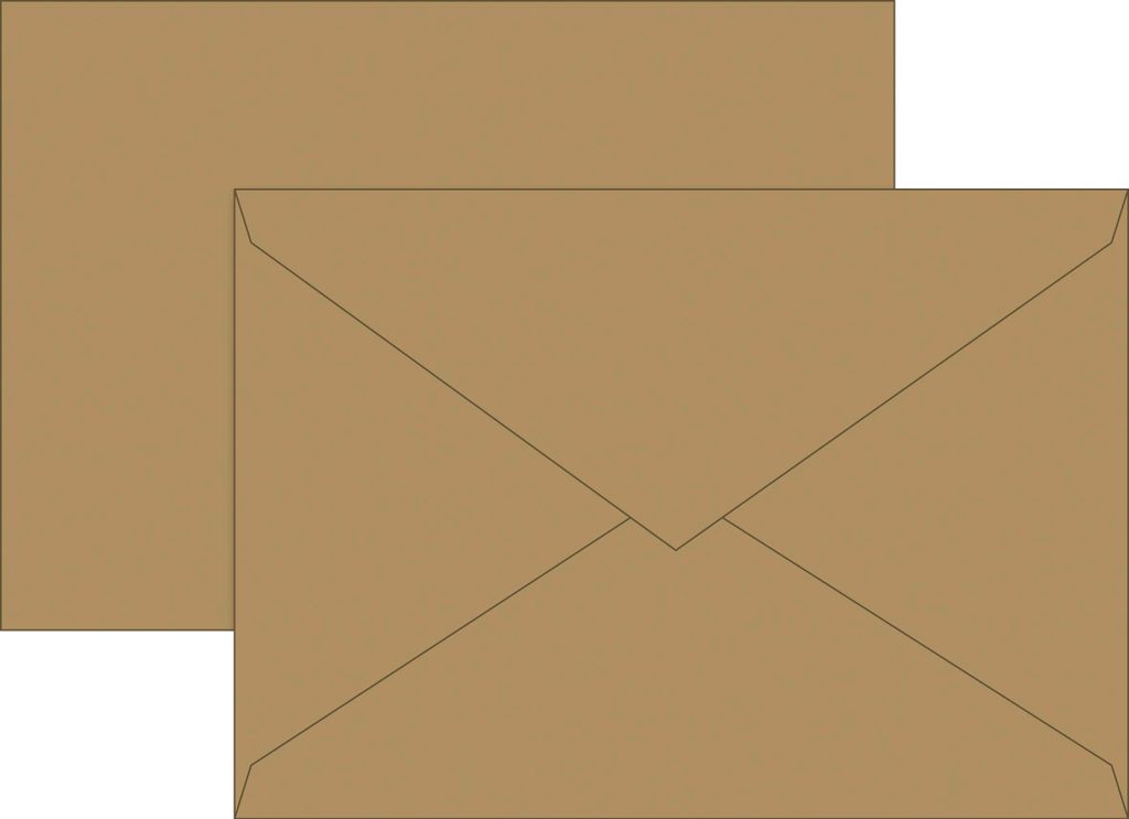 Briefumschlag B6 80g sand 10St
