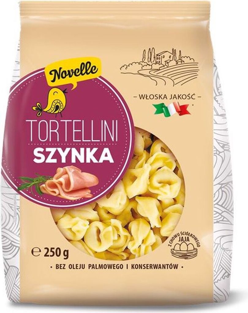 Tortellini mit Schinken 250 g – NOVELLE Produktbild 