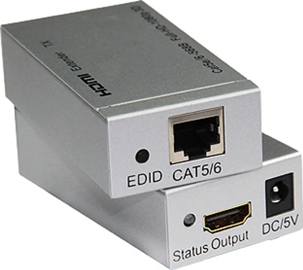 Finis les écrans noirs : Extendeur HDMI 4K 60m PremiumCord sur RJ45