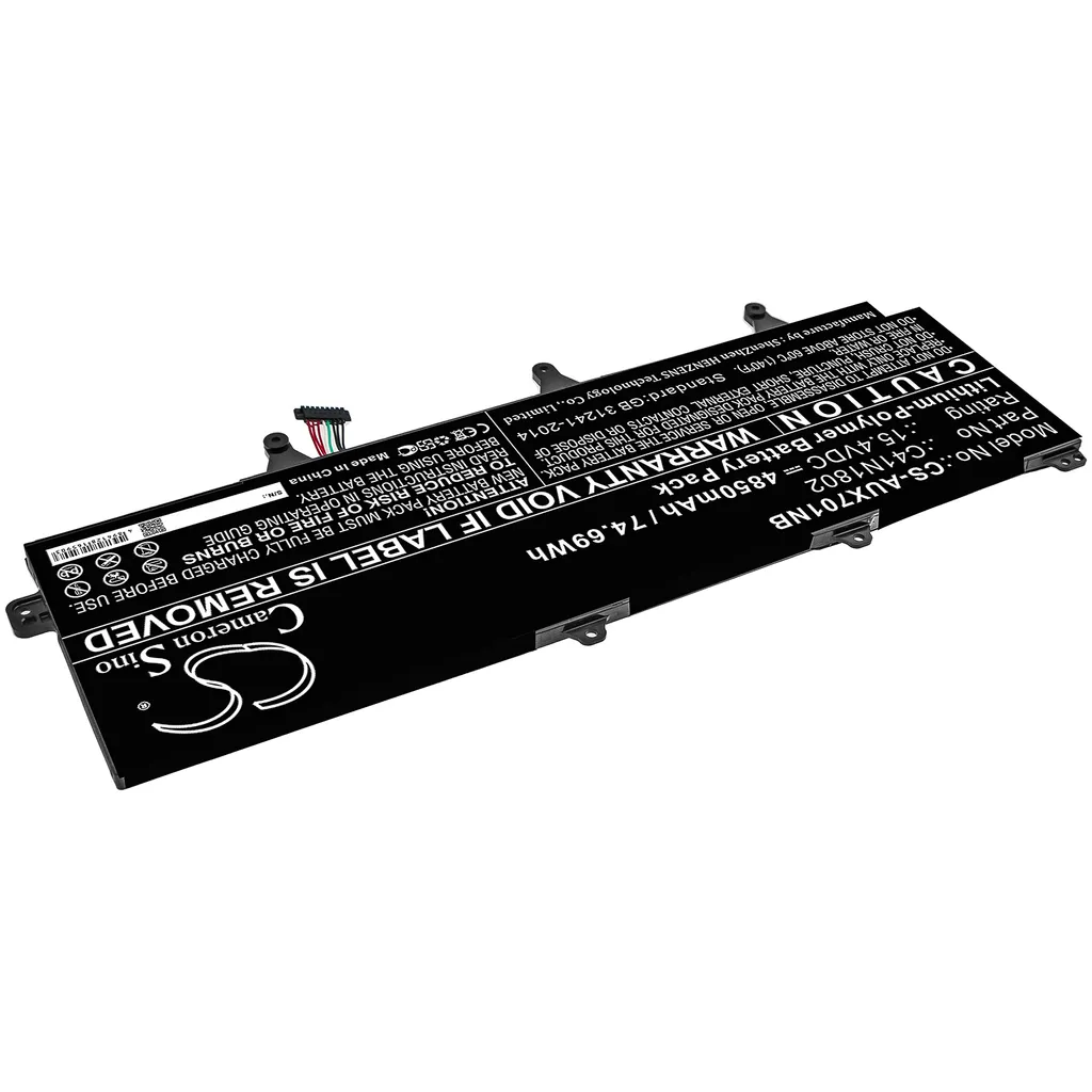 Batterie de Rechange Lithium pour Asus GX701G et GX701GW Haute Capacité