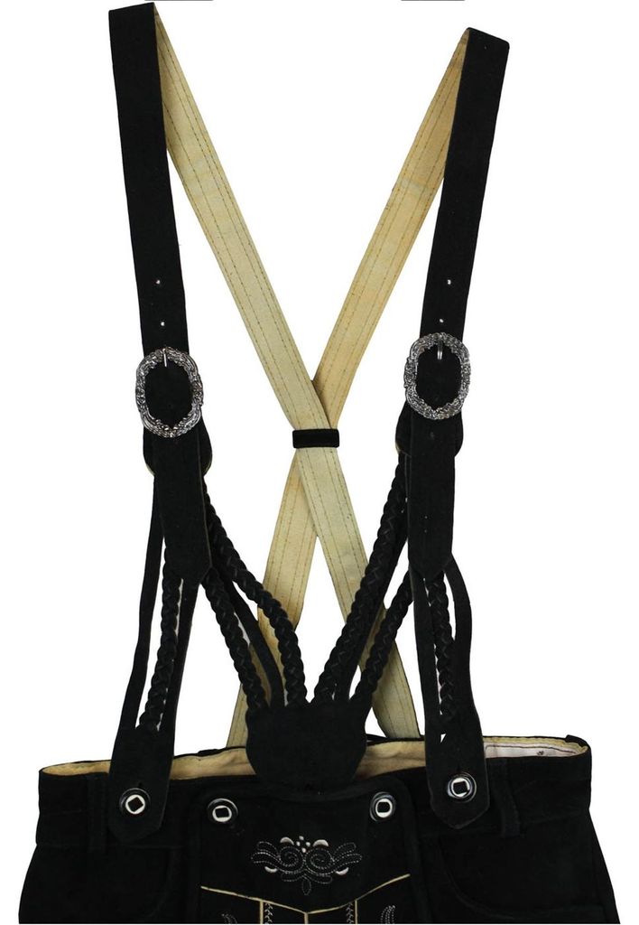 Trachten Lederhosen Klassische Hosenträger Trachtenmode Produktbild 