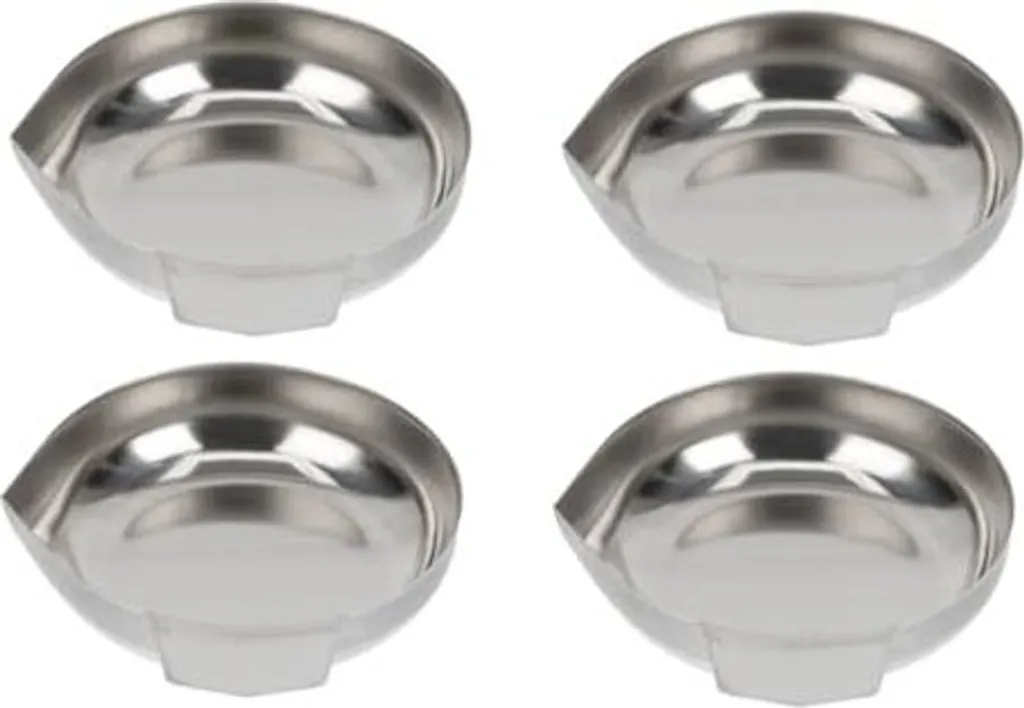 4 Pezzi Bilancia da Cucina Acciaio Inox - Strumento Misura Resina