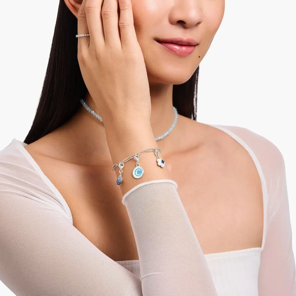 Charm Fleur Thomas Sabo Argent 925 : Bijou Durable et Anti-Ternissement - 4