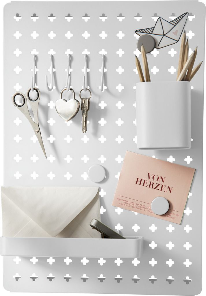 WENKO Wand Organizer Weiß Wano Hänge Aufbewahrung Tür Regal Produktbild 1