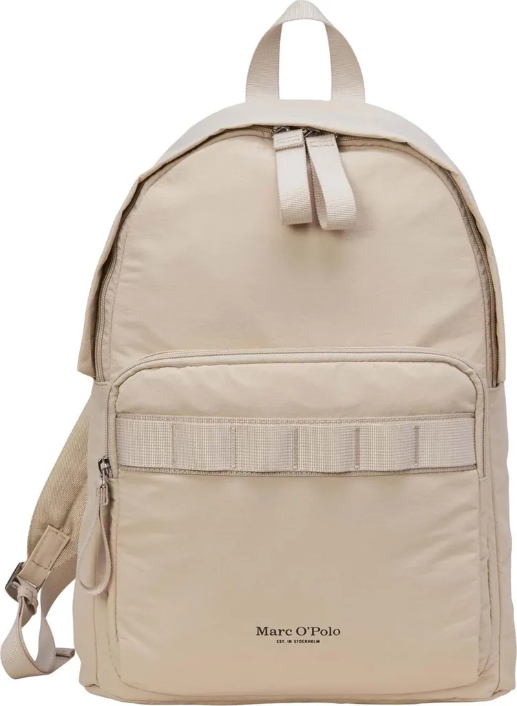 Sac à dos Laru Marc O'Polo Linen Beige avec finitions haut de gamme