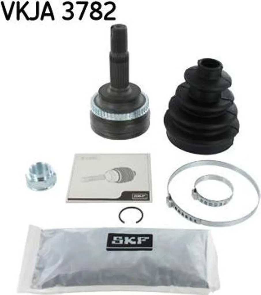 Kit de joint homocinétique SKF VKJA 3782 pour cardan de Toyota Yaris