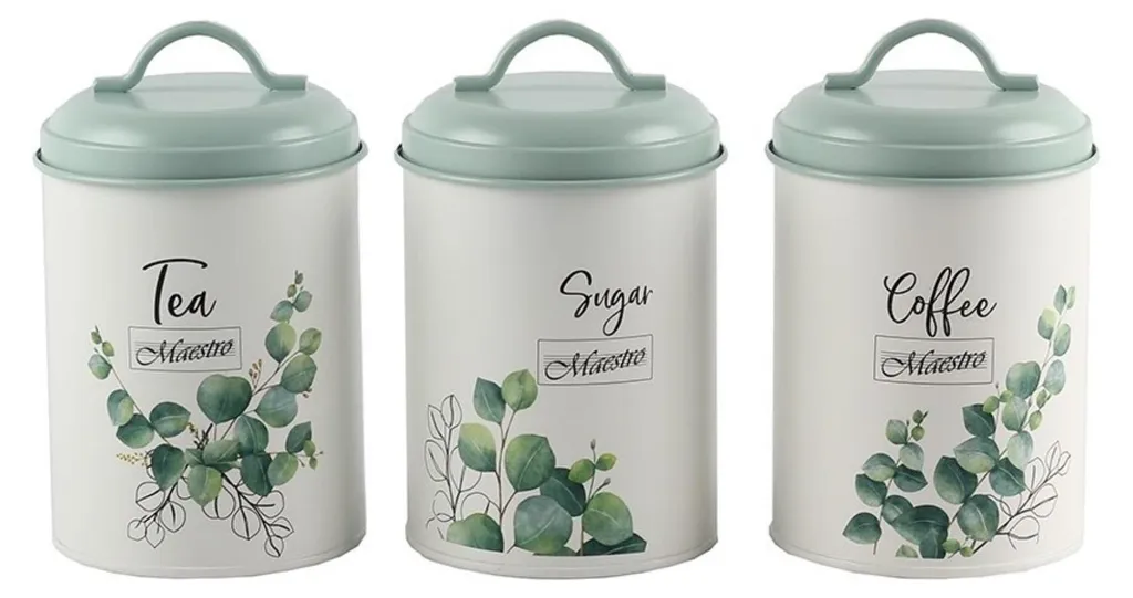 Set de Rangement pour Cuisine Maestro MR17733CS Idéal Vrac et Épicerie