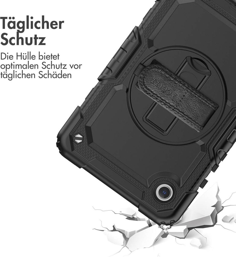 Samsung Galaxy Tab A9 Hülle: Accezz Rugged Backcover Produktbild 2