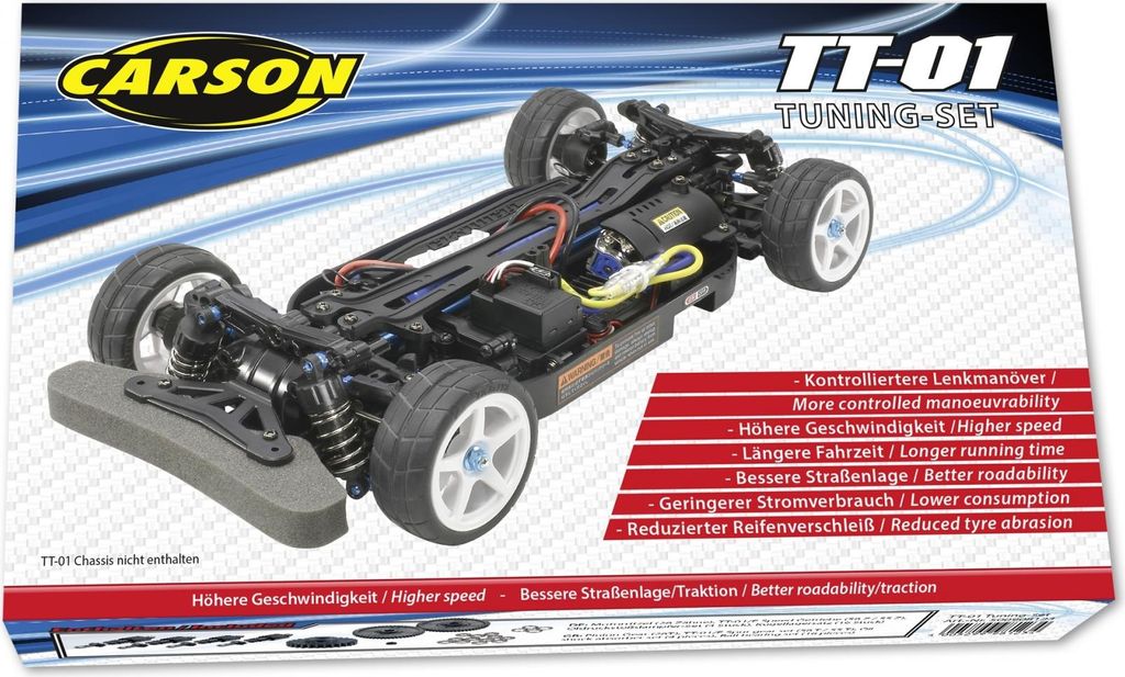 Tamiya / Carson TT-01 / TT-01E: Tuning set Productafbeelding 