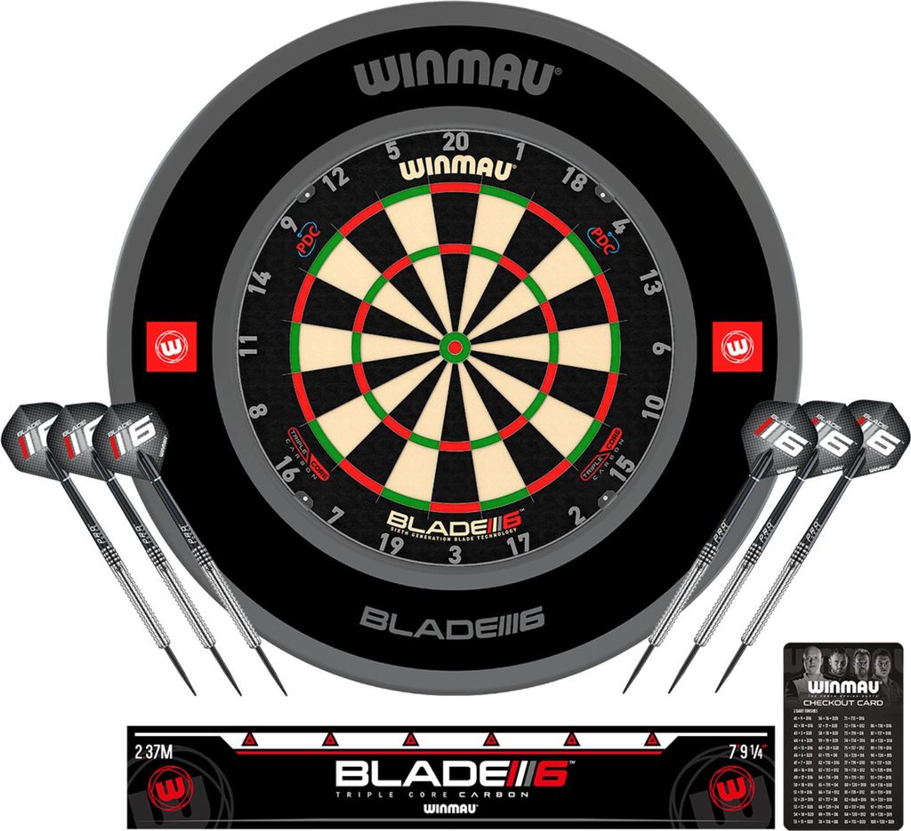 Winmau Dartboard / Dartscheibe "Blade 6 Triple Core" inkl. Produktbild 