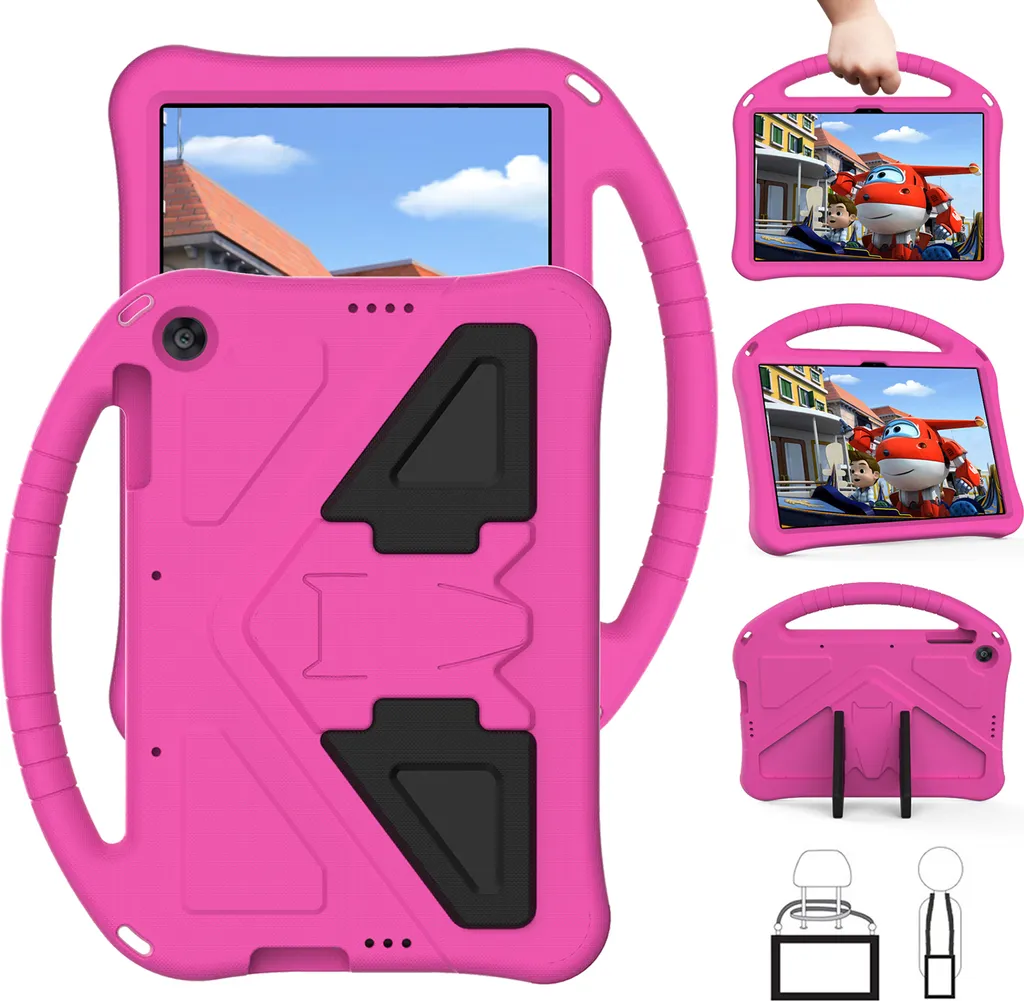 Custodia per Tablet Huawei MatePad SE 10.1 2022 Rosa - Kids Edition