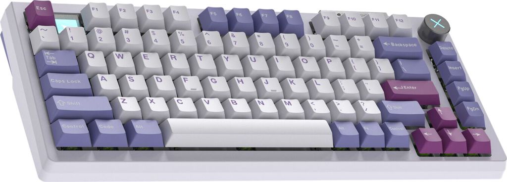 Darmoshark Tri-Mode-Mechanische Tastatur K81 Drahtlose Tastatur RGB Vollfarbige Hintergrundbeleuchtung 15 Lichteffekte Mechanische Tastatur BT5.0 2...