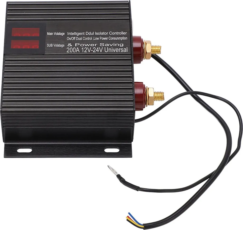 Répartiteur de charge 200A et double coupe-batterie pour bateau et 4x4