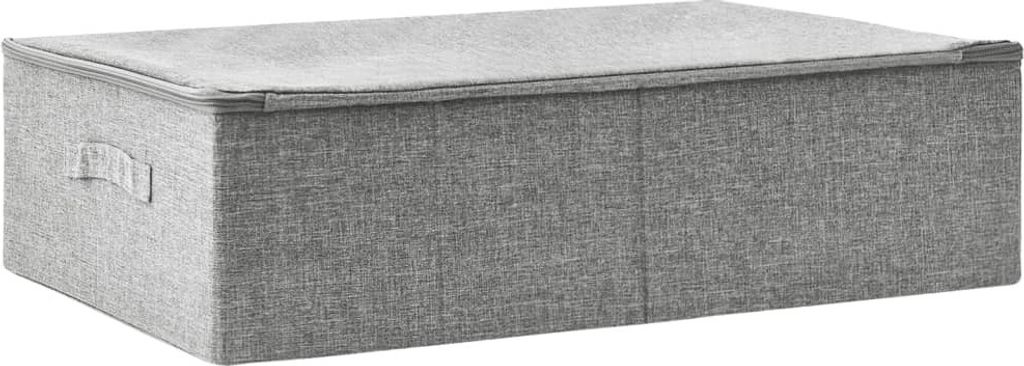 vidaXL Úložný box látkový 70x40x18 cm šedý Obrázek produktu 