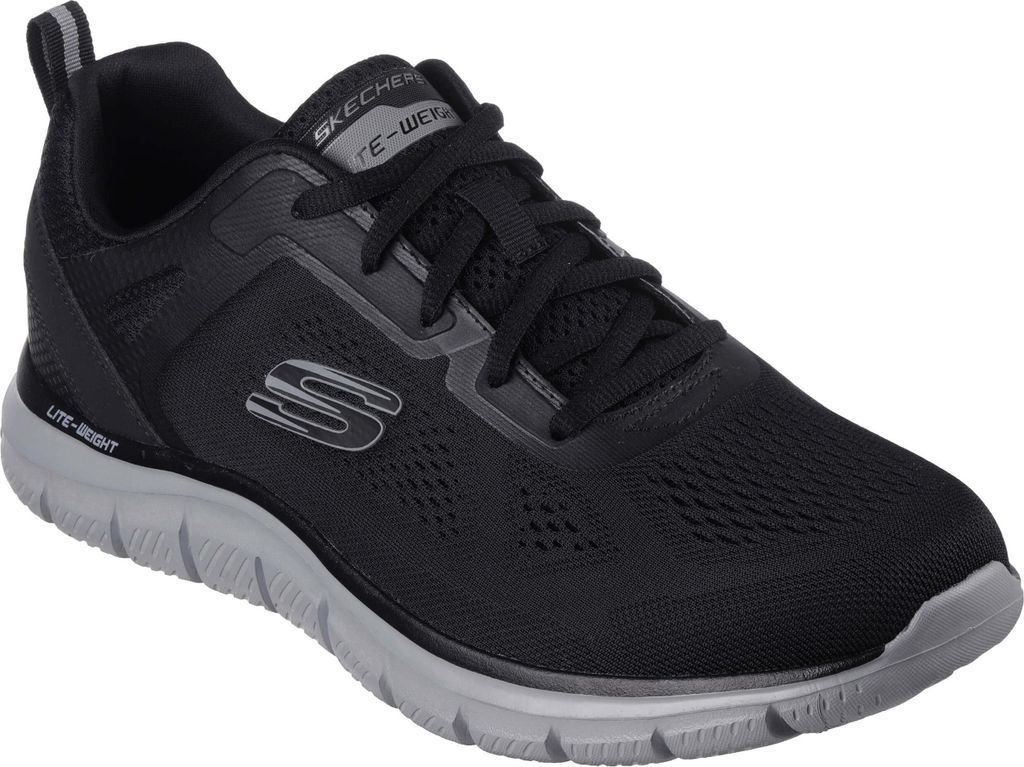 SKECHERS Track Broader Schuhe Herren schwarz 46 Produktbild 