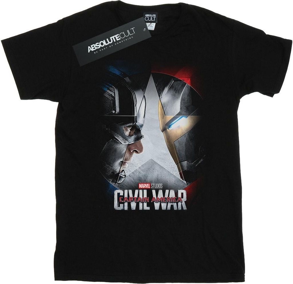 Marvel Studios - "Civil War" T-Shirt für Herren BI42817 (M) (Schwarz)