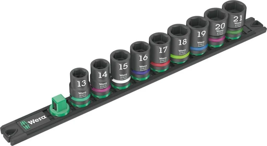 Wera Nuss-Magnetleiste C Impaktor 1 05005490001 - Stop ai Bulloni Rovinati - 2