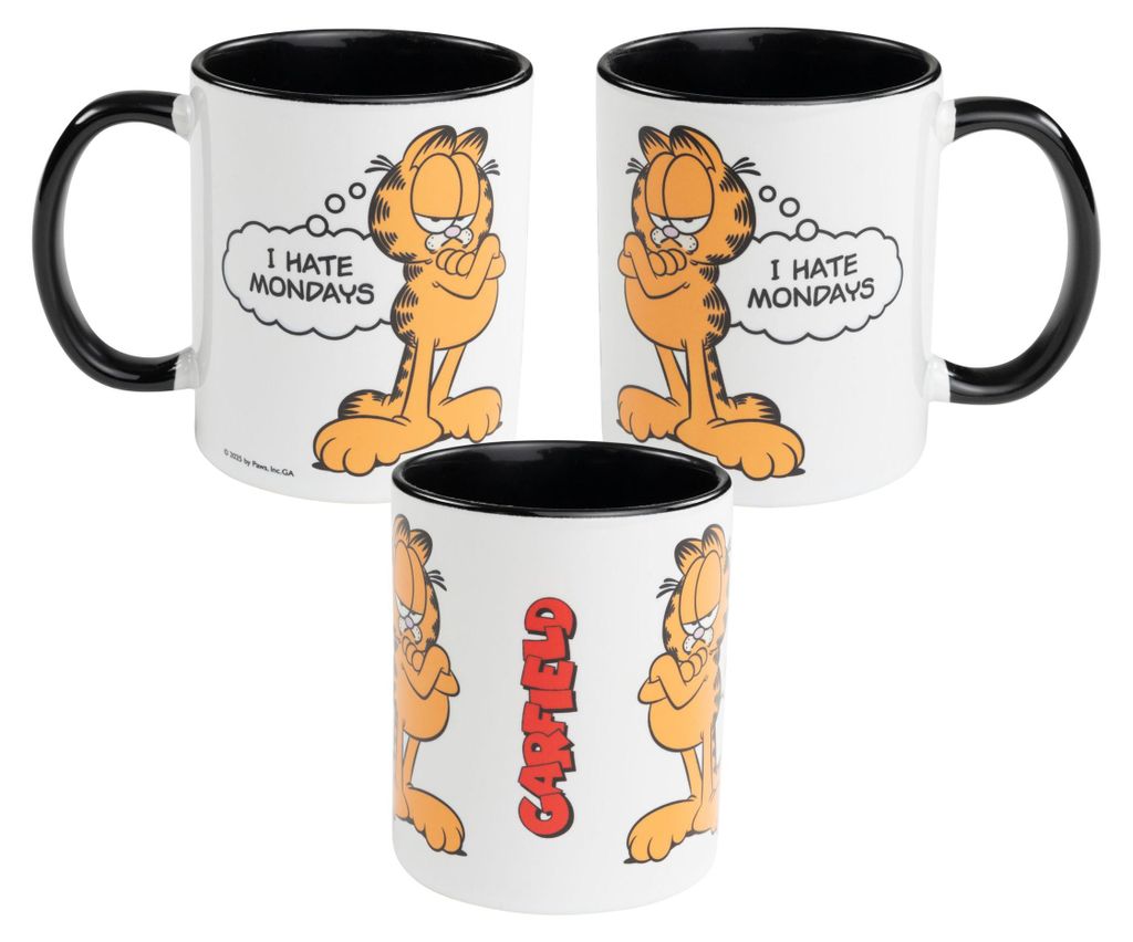 Garfield Tasse - I Hate Mondays Kaffeetasse Becher Produktbild 