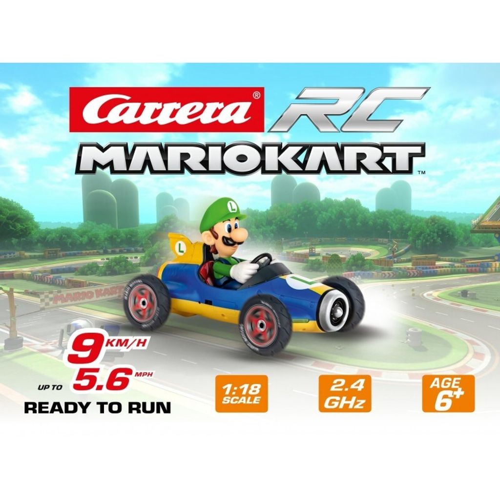 Carrera RC|Carrera CARRERA RC - 2,4GHz Mario Kart Mach 8, Luigi
