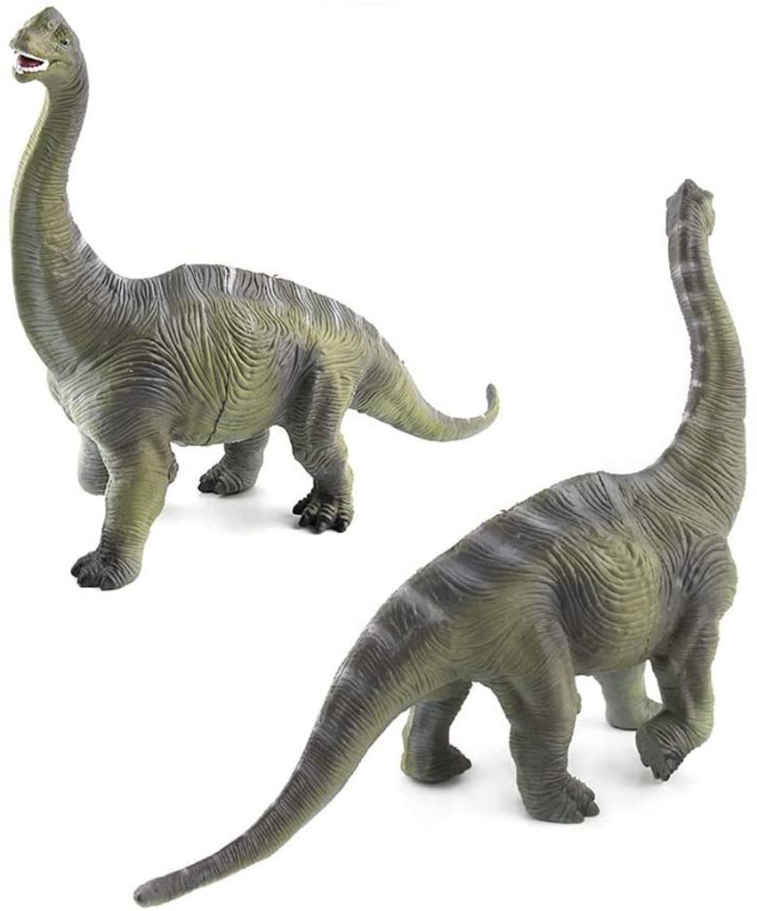 Dinosaurier Spielzeug Spinosaurus Brachiosaurus Große Figur Baustein Geschenk 