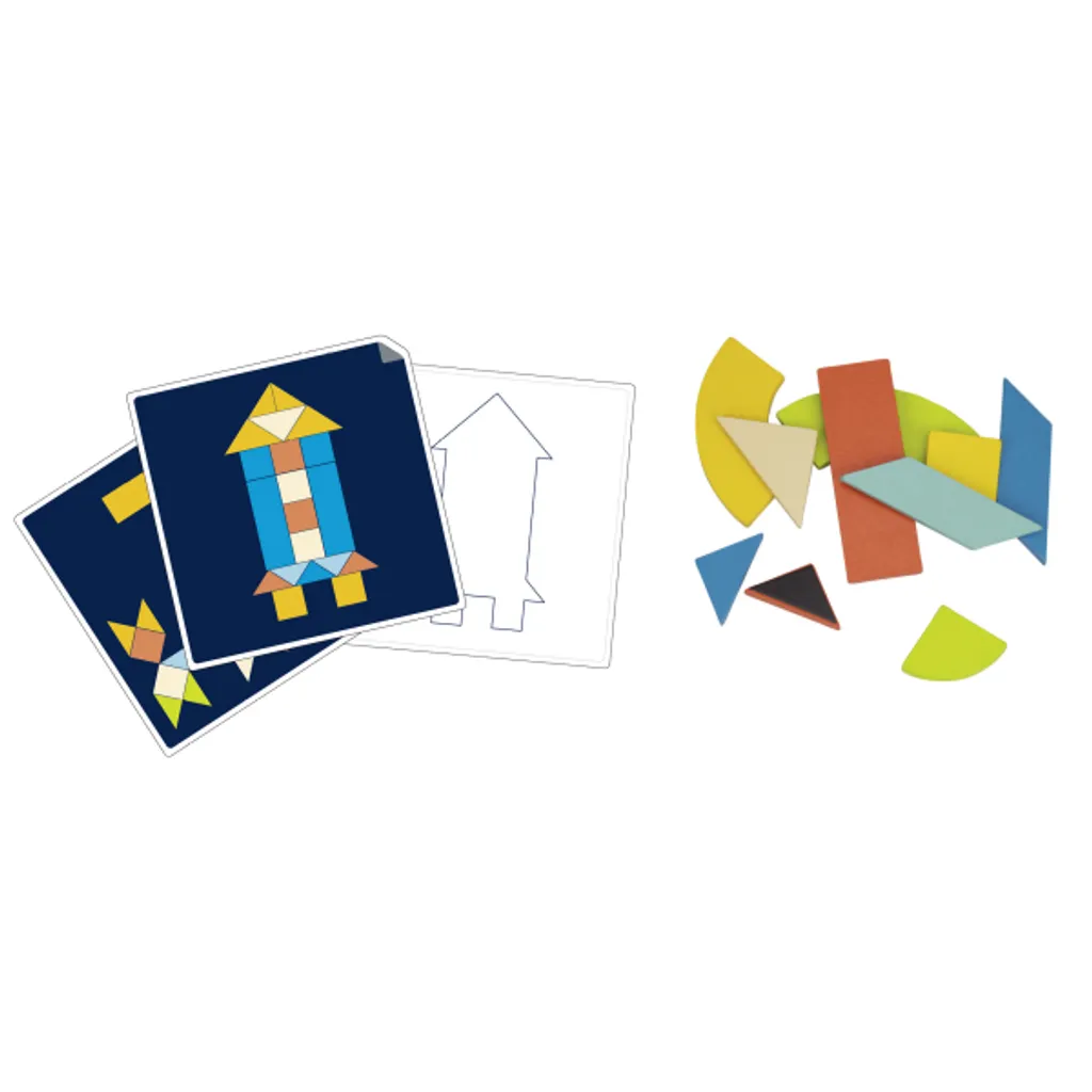 Beleduc Tangeo en bois - Jeu de construction créatif et magnétique - 6