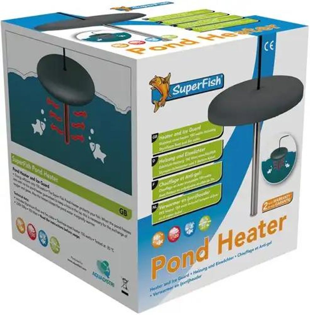 SuperFish Vijververwarmer 150 Watt Productafbeelding 