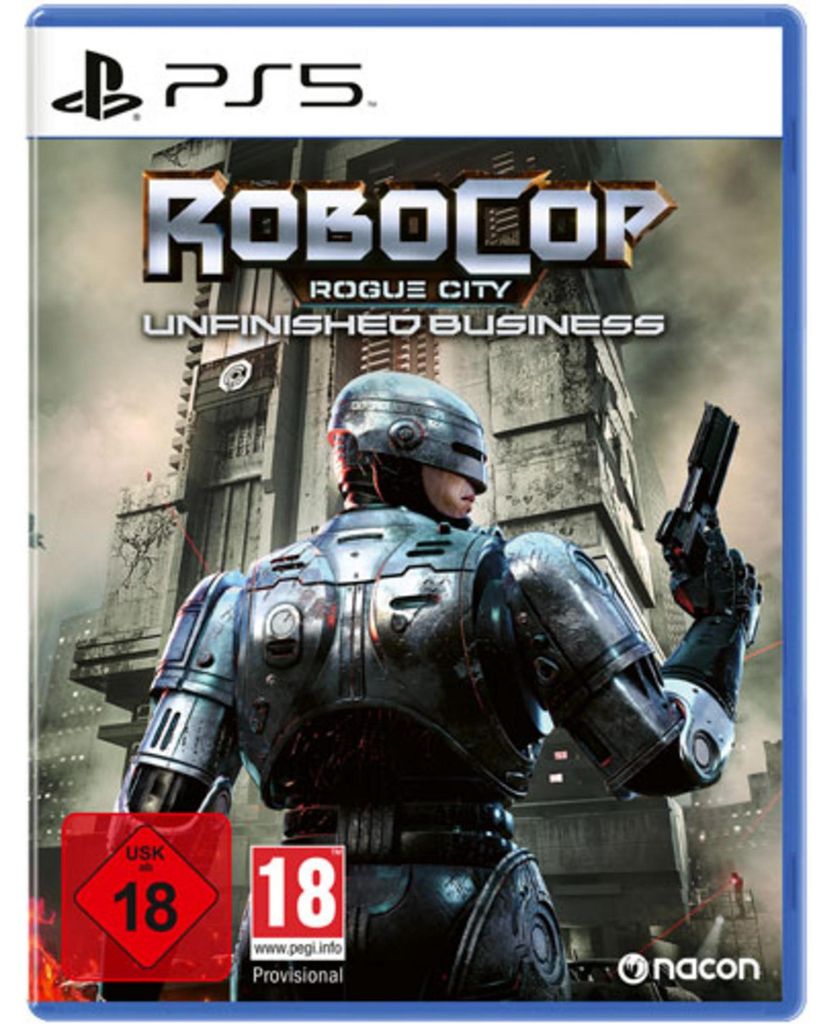 Sony PS5 Robocop: Rogue City -Unfinished Business USK18 Produktbild 