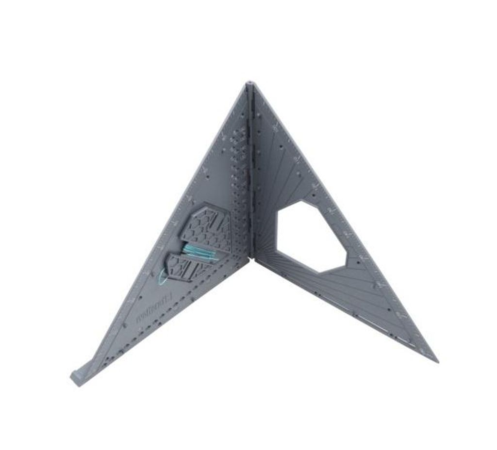 wolfcraft de Mess- und Anreißwinkel VARIO 3D PRO I 5219000 I Klappbares Messwerkzeug de für Flächen und dreidimensionale Teile