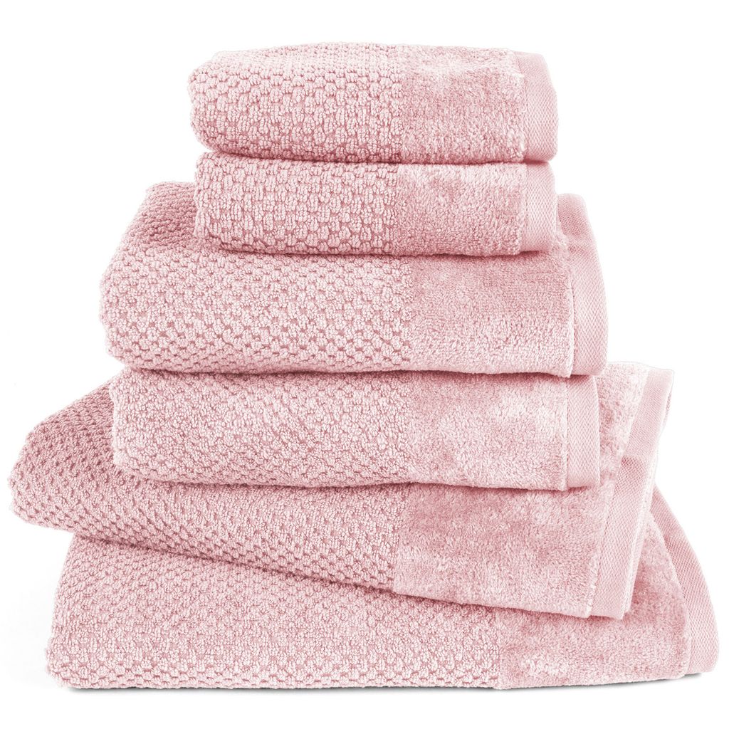 Pure Label 6-TLG Handtücher Set mit Aufhängeschlaufen aus Produktbild 