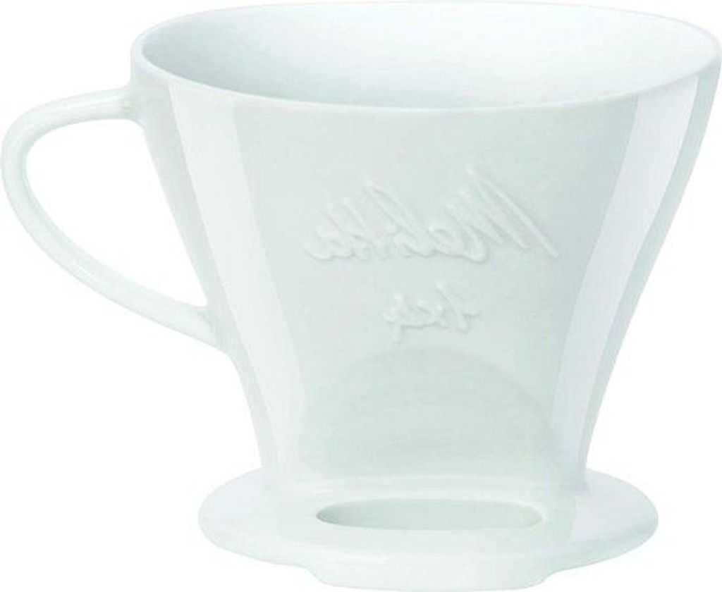 Keramik Kaffee-Filter Weiß Größe 1x4