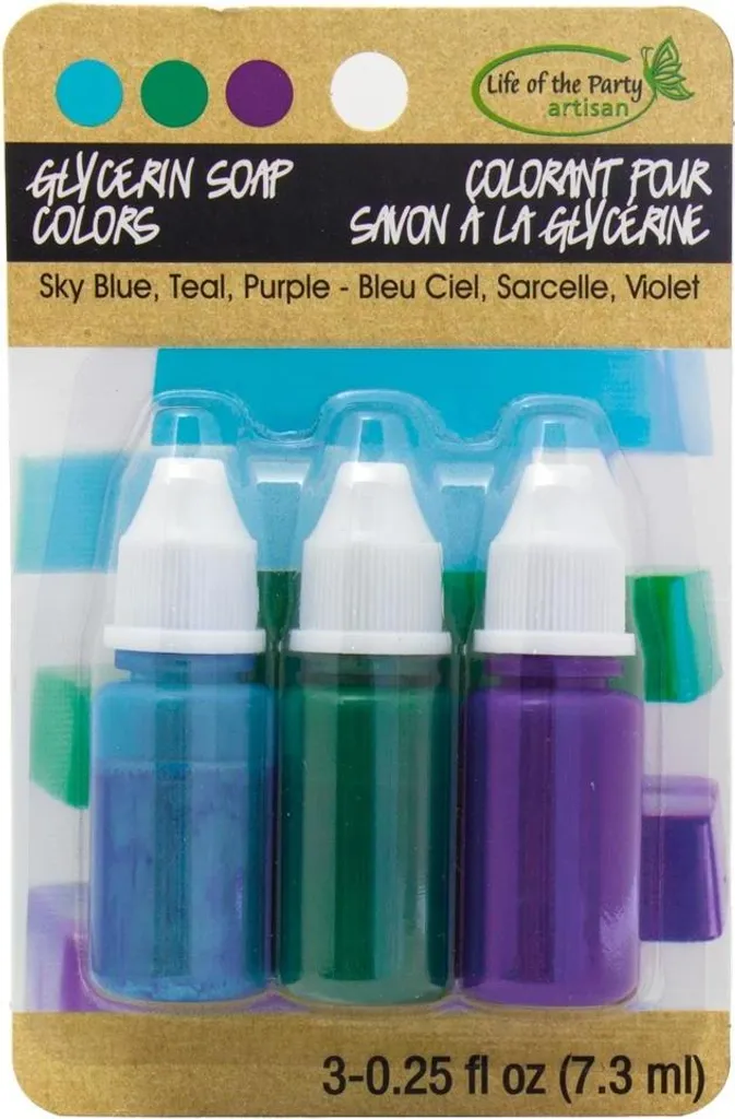 Teintures Savon Liquide 3x9ml Intense Life of the Party (Turquoise/Bleu)