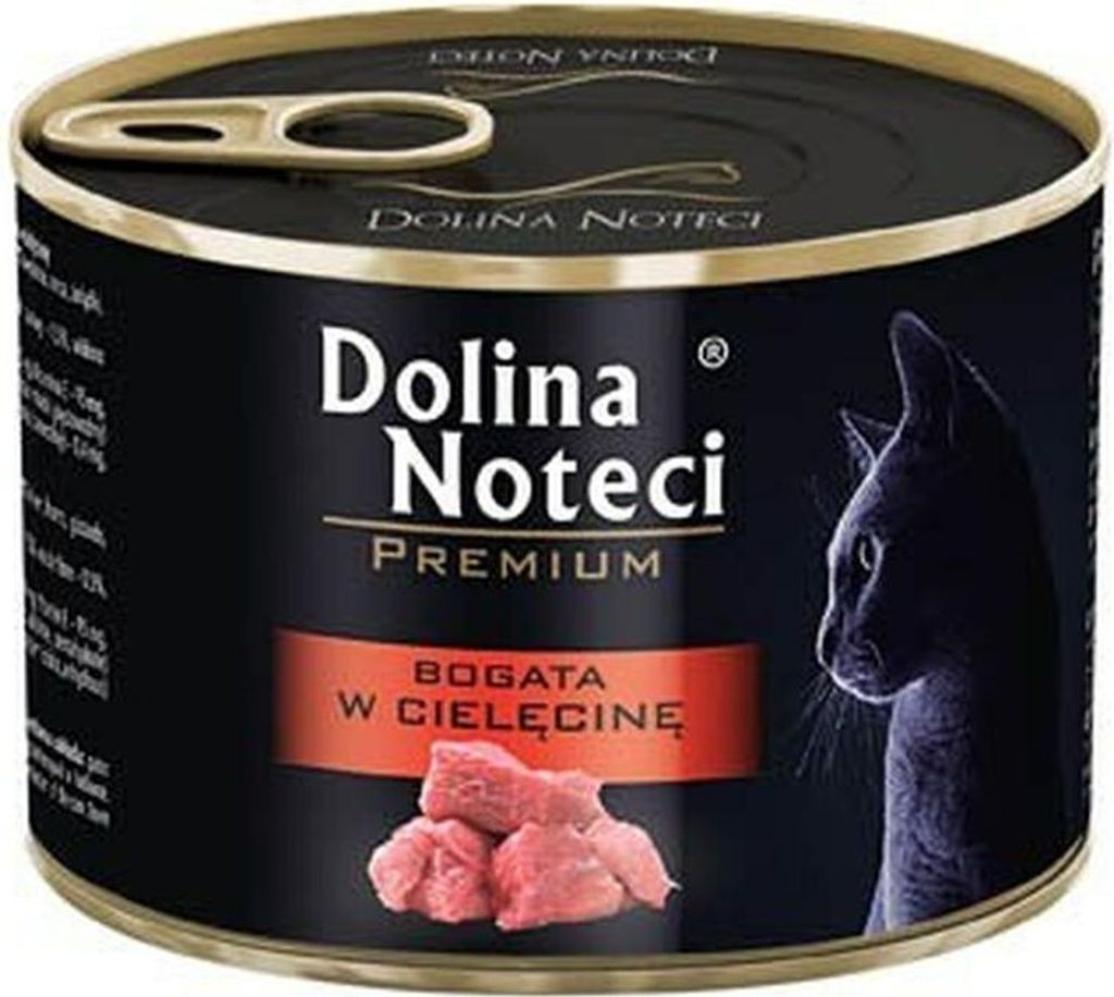 Dolina Noteci Premium dla kota bogata w cielęcinę 185g, Zdjęcie produktu 
