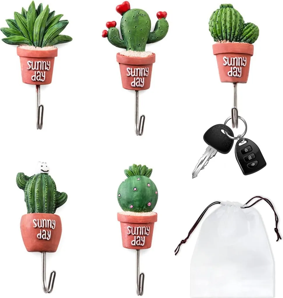 Support de suspension pour fleurs et crochets autocollants réutilisables