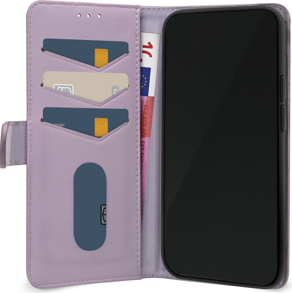 Mobilize Premium Gelly Samsung Galaxy A56 Hülle Klapphülle Geldbörse - Lila