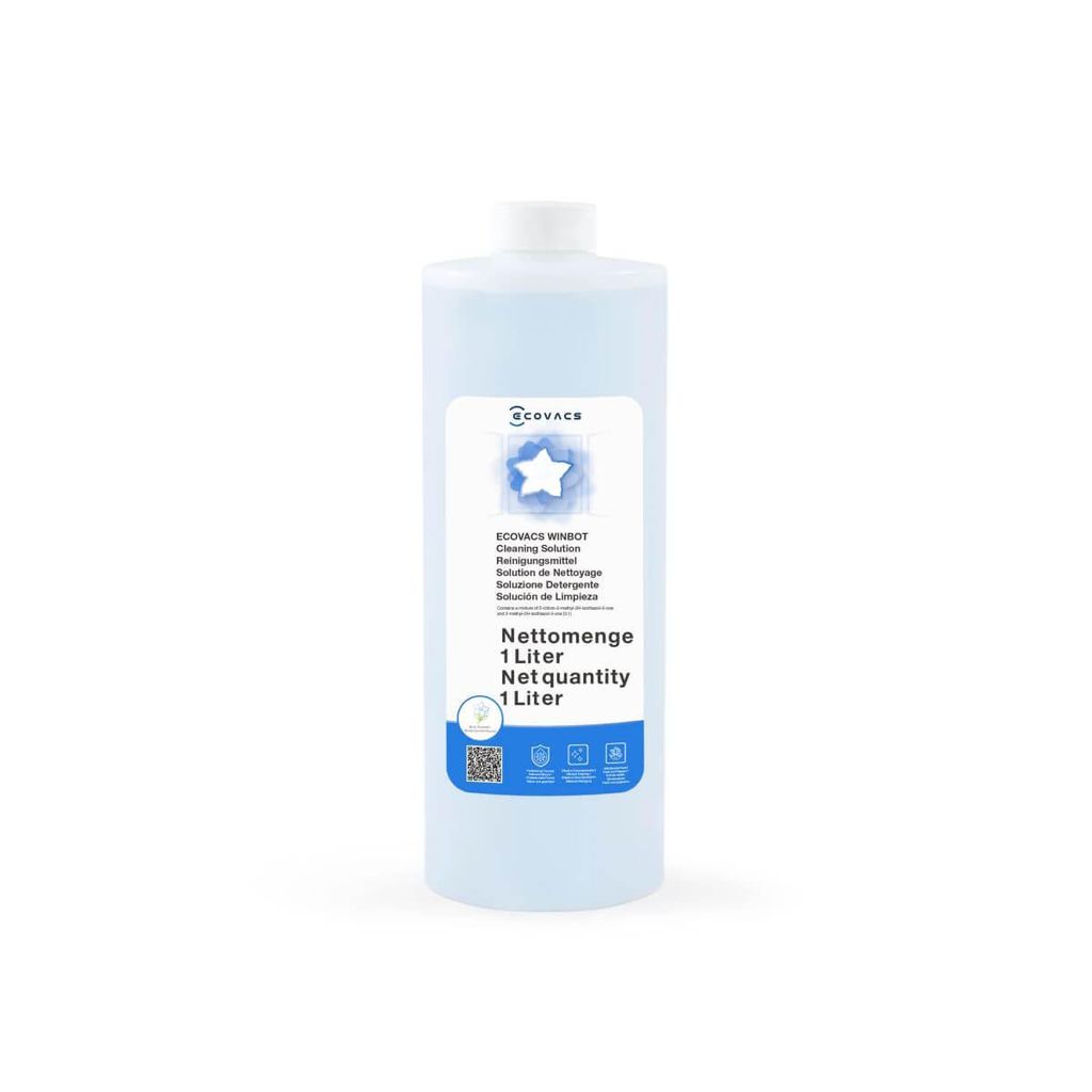 Čistiaci roztok Ecovacs, 1 liter, vhodný pre všetky modely Obrázok produktu 
