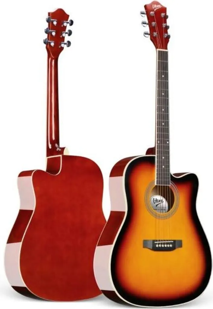 V-TONE AG TWO SB Guitare Acoustique Finition Sunburst et Corps 4/4
