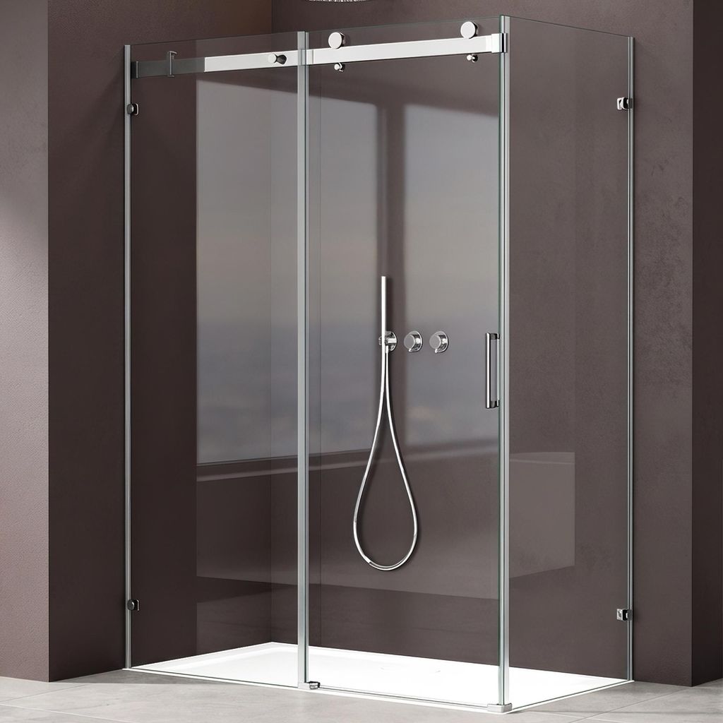 doporro Cabine de Douche rectangualire avec Porte Image du produit 