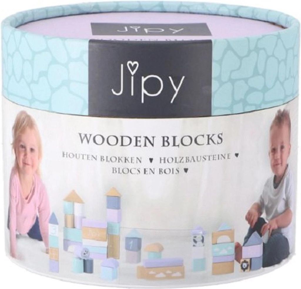 Jipy Blockbox Holz Uni Farbe