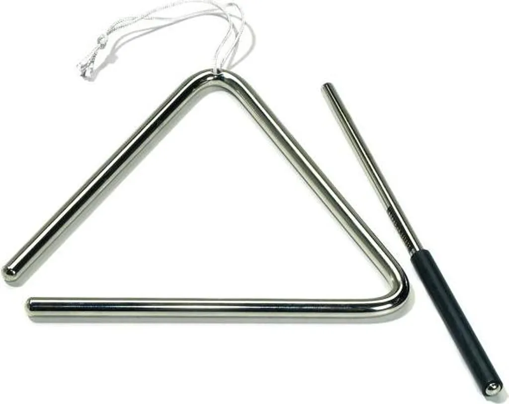 Triangle de percussion Sonor LTR 15 en acier pour cours de musique