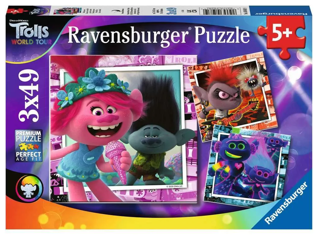 Puzzle Classique Tournée Mondiale Ravensburger 05081 en Carton Épais