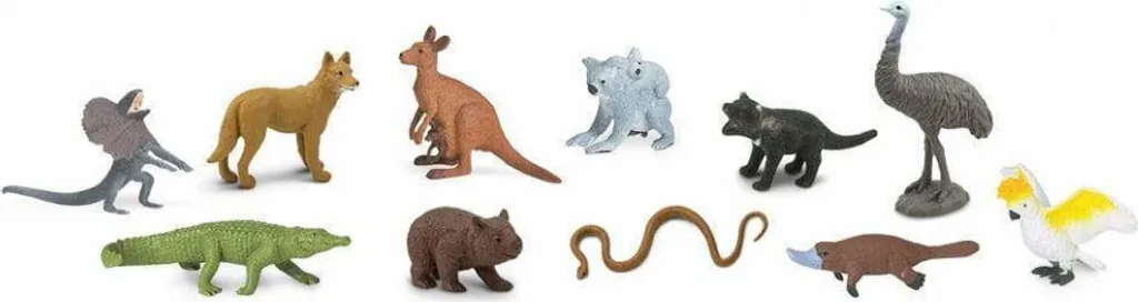 Safari 681404 Down Under Toob Mini Figurines Animaux Australie Coffret