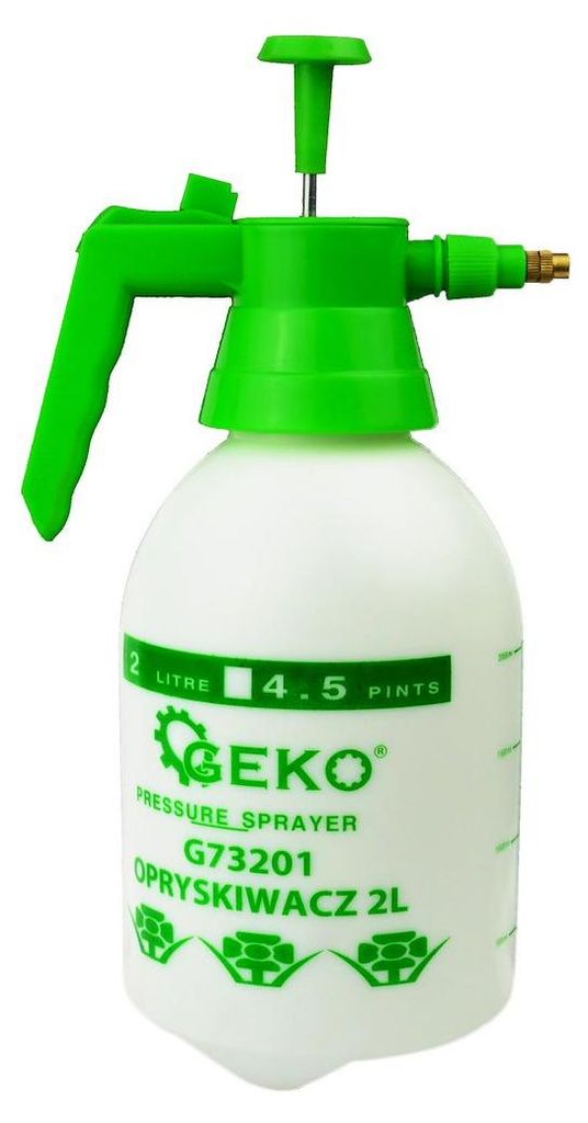 Handsprüher 2L Grün Drucksprüher Sprühflasche Pflanzensprüher Pumpsprüher Gartenspritze GD-0240