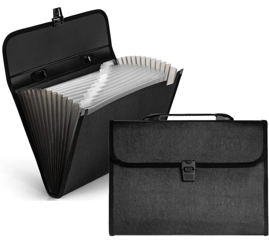 Classeur de Tri A4 pour Maison et Bureau - 12 Onglets Personnalisables