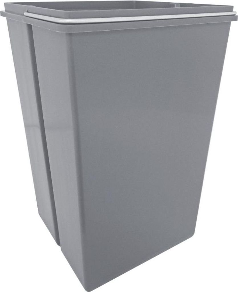 WESCO Ersatzeimer 15 L für Abfallsammler DOUBLE-BOY 410 X / 300-2, alugrau (Art.-Nr. 8011912)