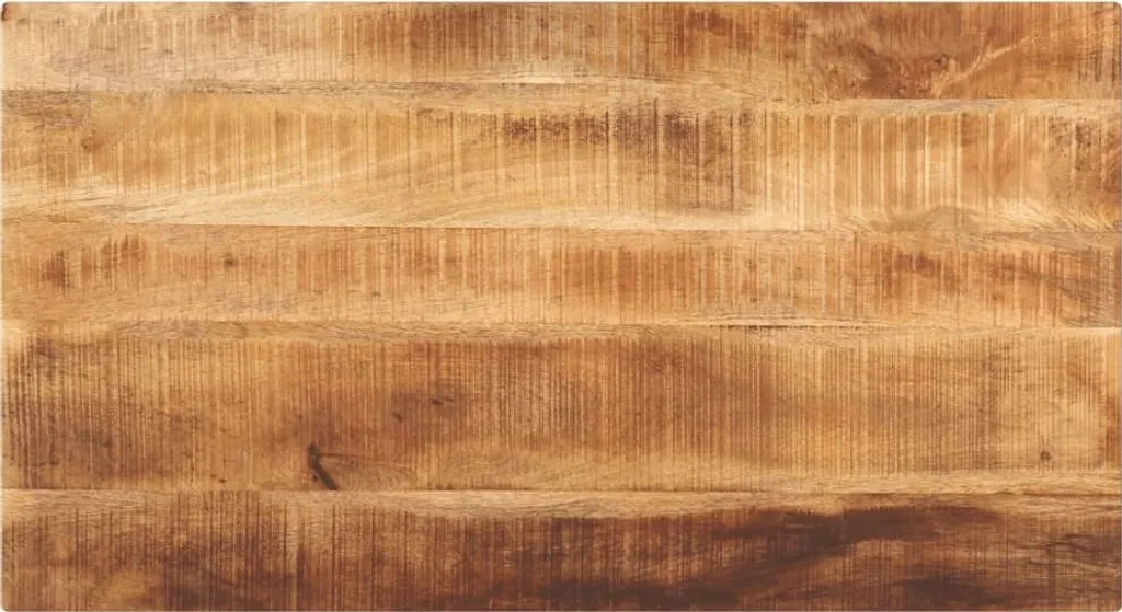 Piano del tavolo 110x60x2,5 cm rettangolare Legno di mango massiccio grezzo