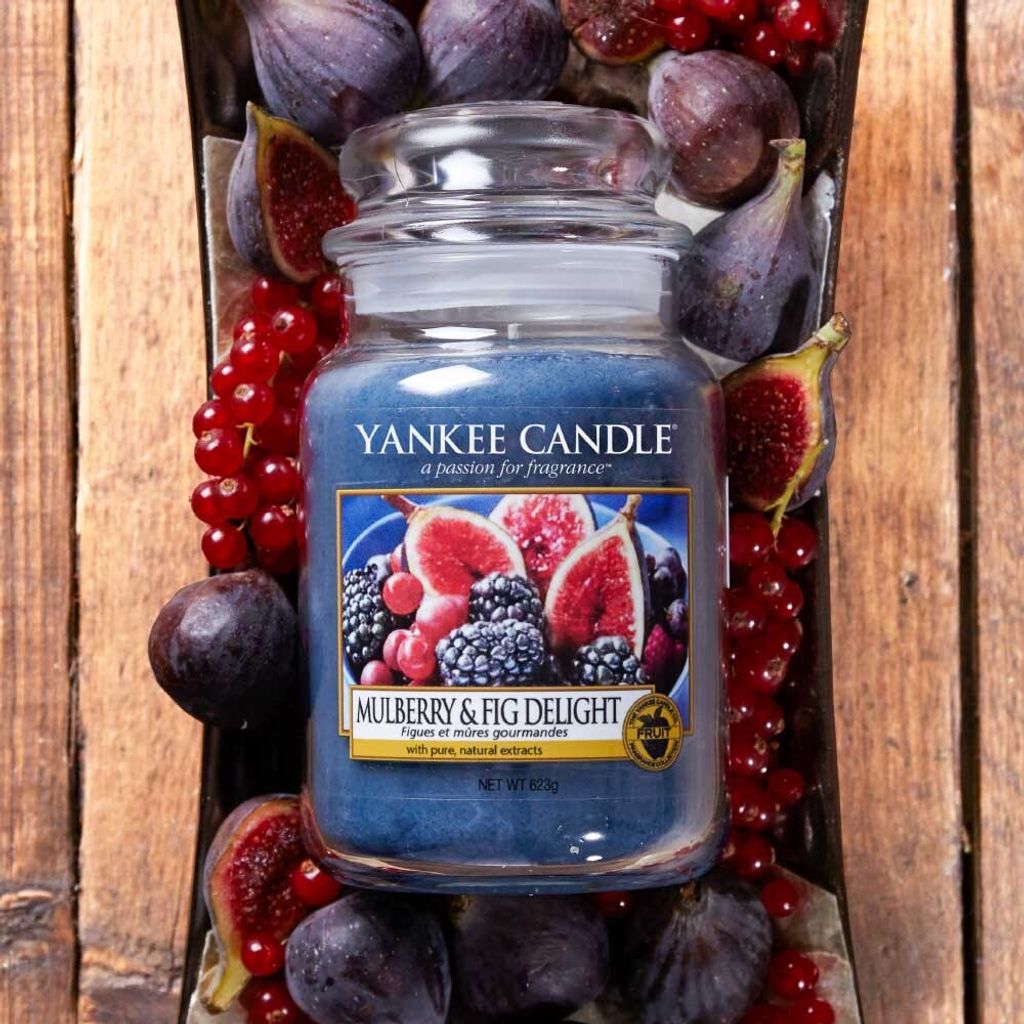 Yankee Candle Mulberry & Fig Delight vonná svíčka 623 g Obrázek produktu 14