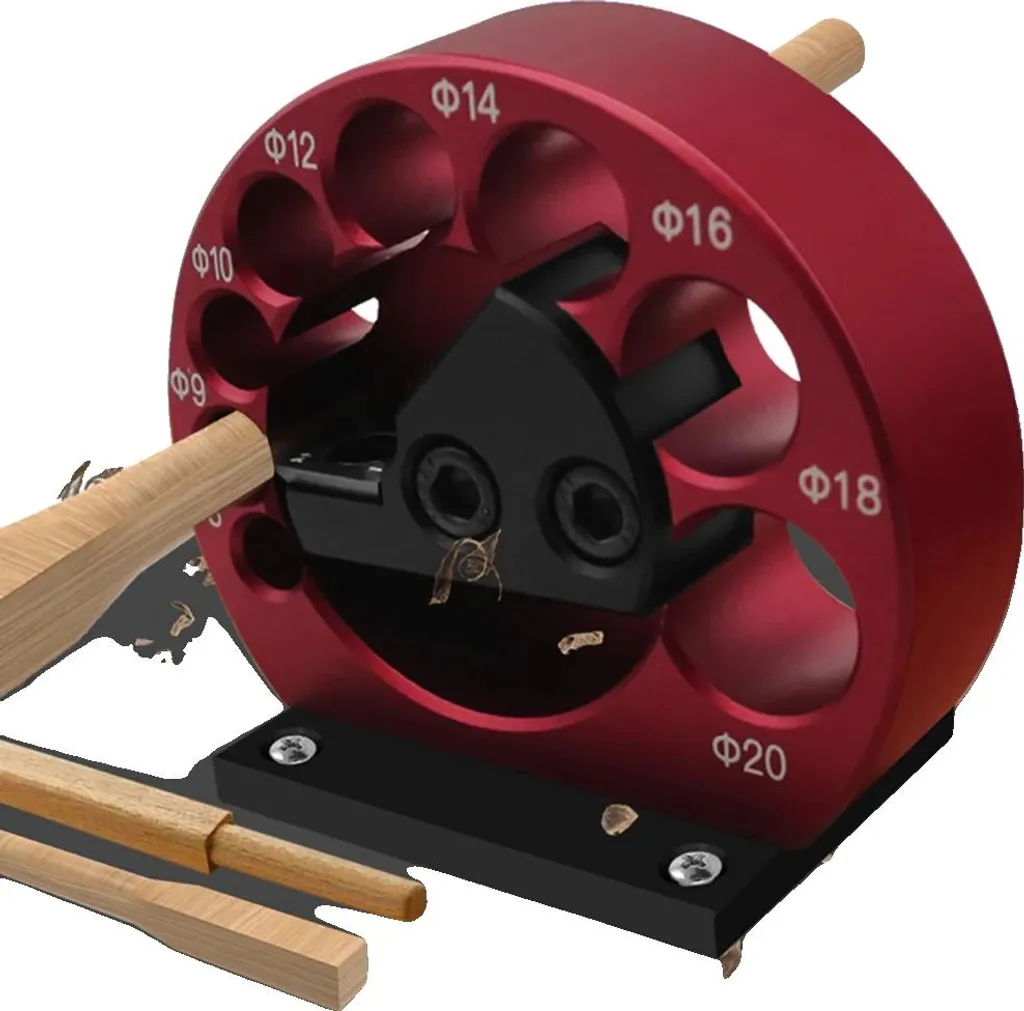 Gabarit pour chevilles en aluminium, 8 diamètres, outils électriques