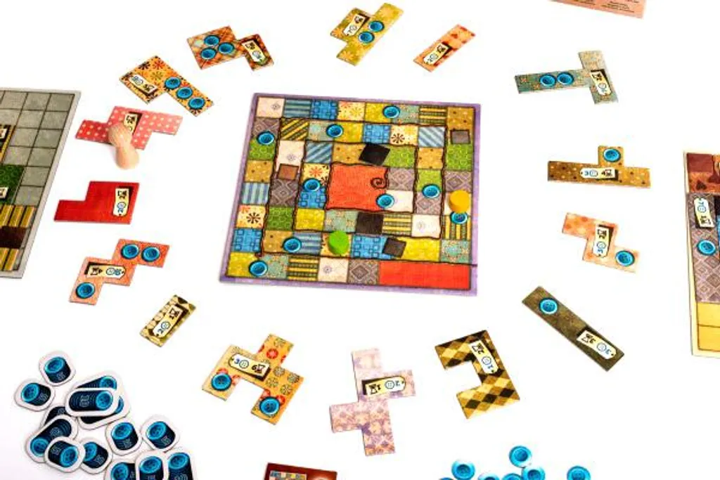 Jeu Patchwork 17742 Rebel : édition polonaise avec tuiles colorées - 6