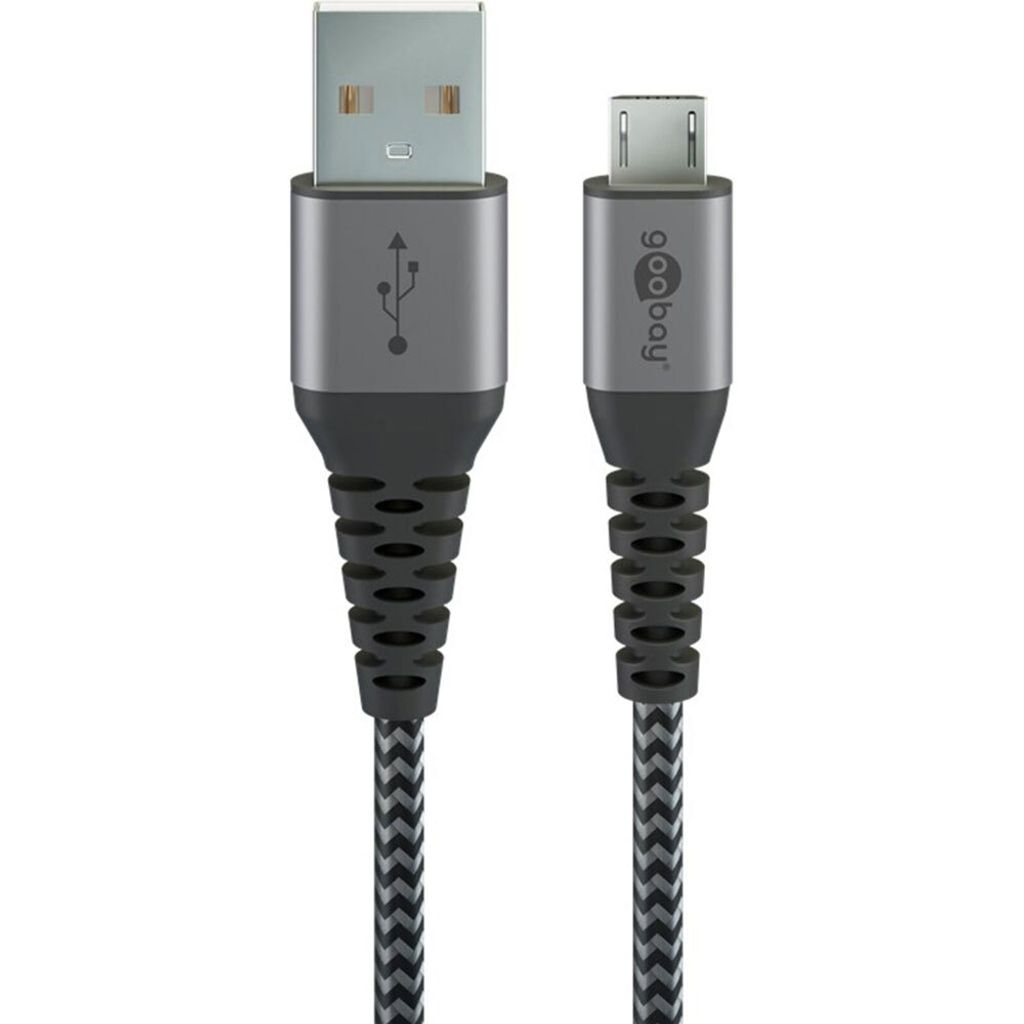 USB 2.0 Kabel, USB-A Stecker > Micro-USB Stecker Produktbild 