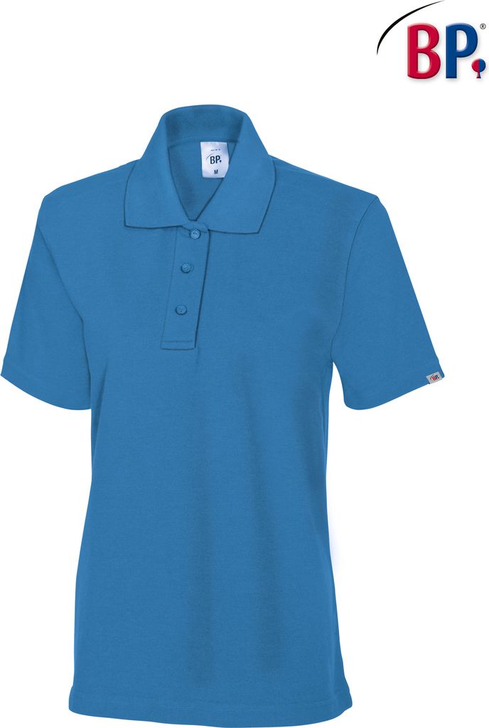 BP Damen-Poloshirt - azurblau - XS